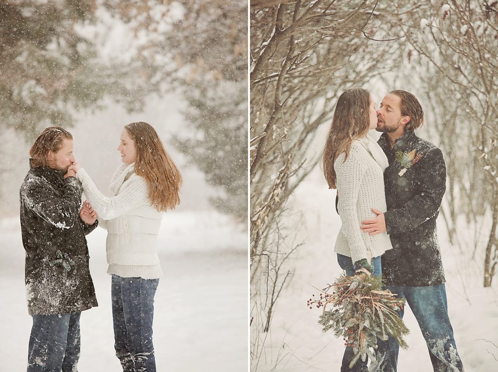 Ottawa winter engagement session