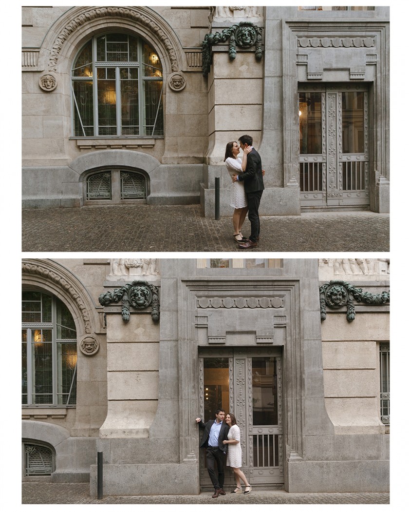 Ottawa timeless engagement photos downtown