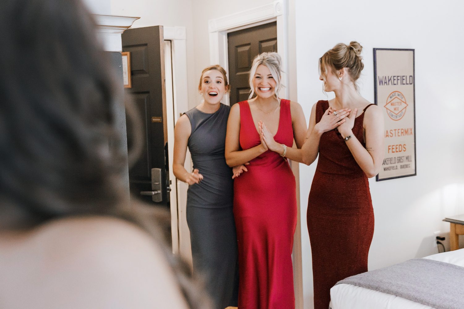 Brideal boque and details