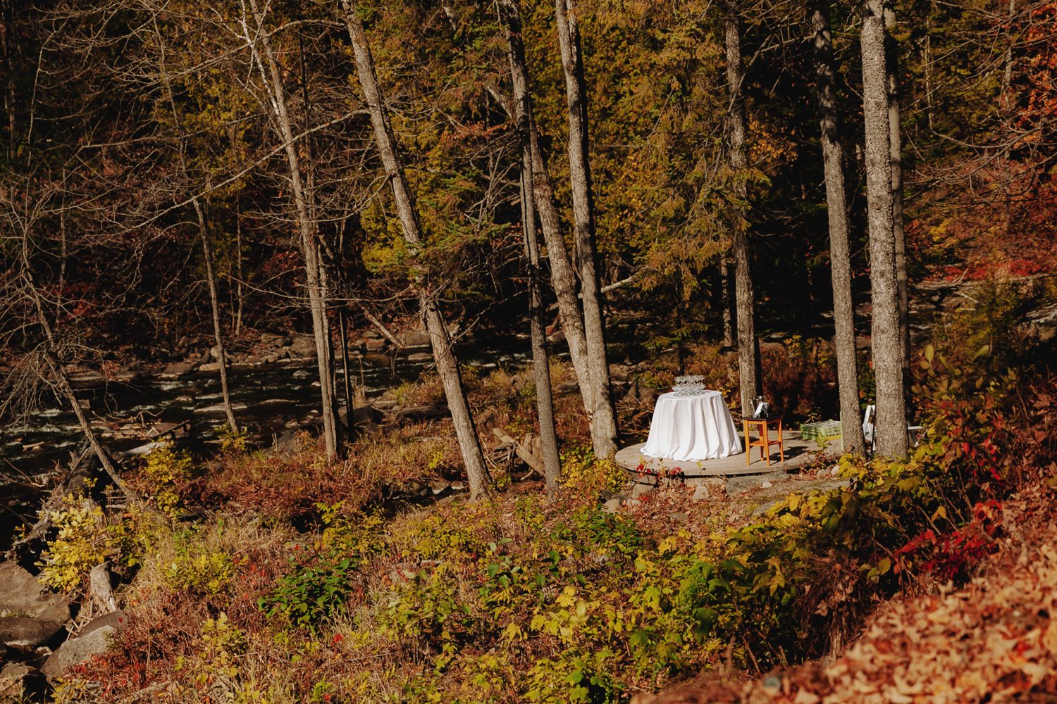 Warm October afternoon at Wakefield Mill Hotel & Spa