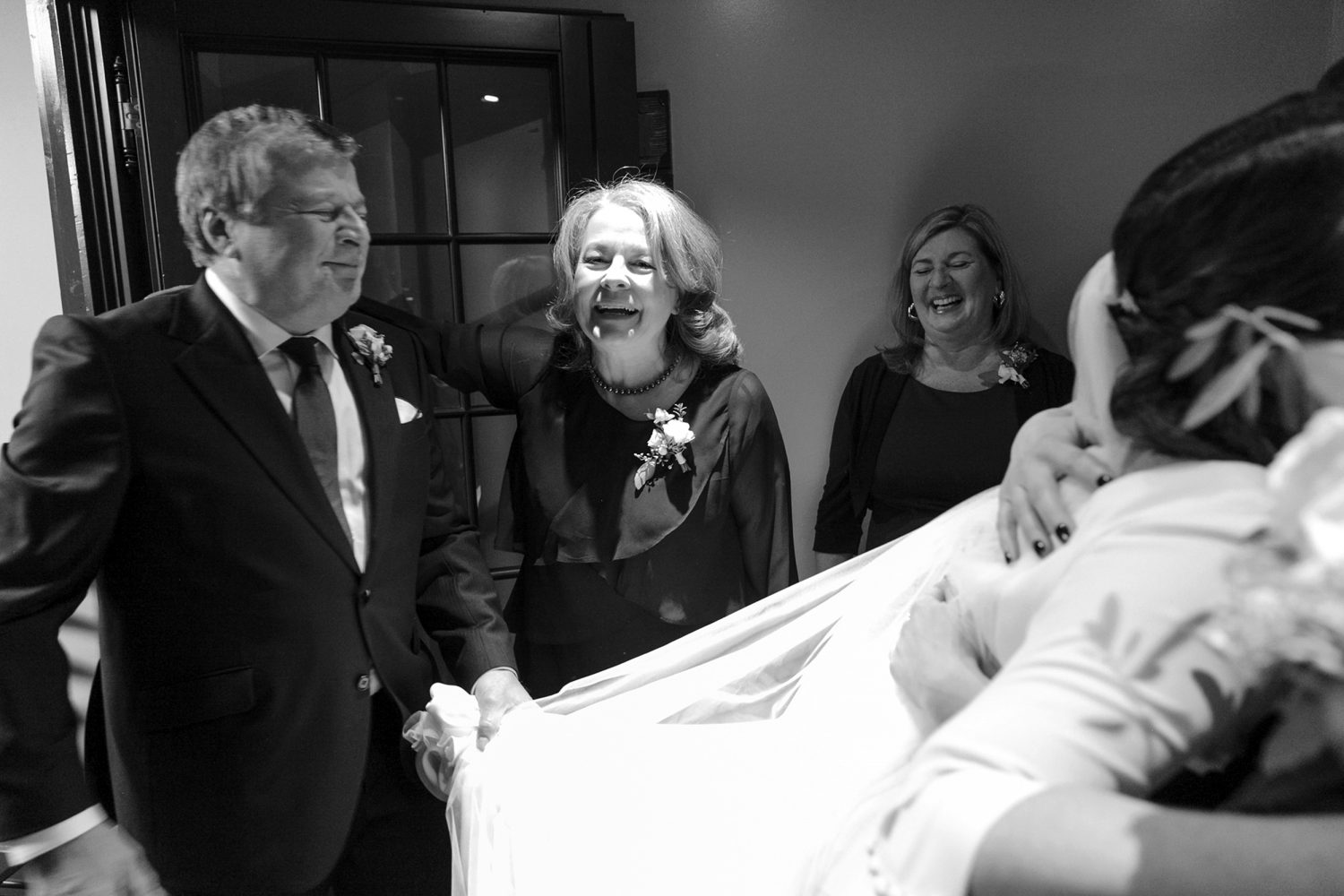 Winter ceremony at Heritage Room of Le CHateau Montebello